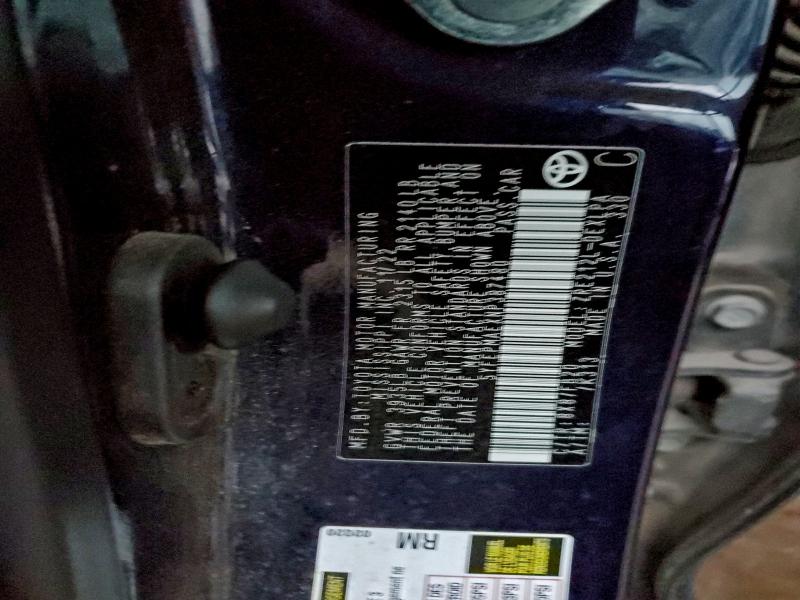 5YFEPMAEXNP387480 - 2022 TOYOTA COROLLA LE ლურჯი ფოტო 12