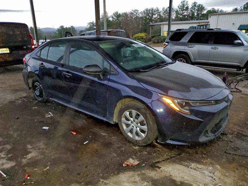 5YFEPMAEXNP387480 - 2022 TOYOTA COROLLA LE ლურჯი ფოტო 4