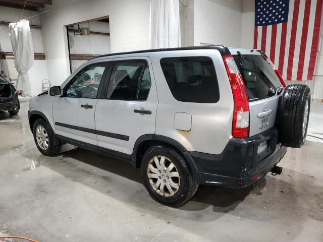 SHSRD788X6U410192 - 2006 HONDA CR-V EX ვერცხლისფერი ფოტო 2