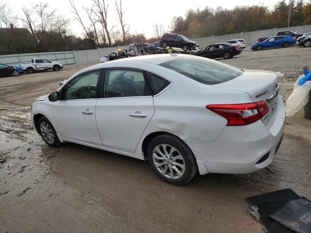 3N1AB7AP7JY324091 - 2018 NISSAN SENTRA S WHITE photo 2