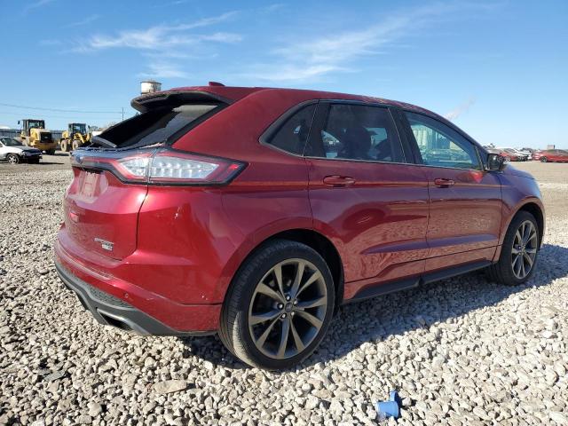 2FMPK4AP5GBC05118 - 2016 FORD EDGE SPORT 红色 照片 3