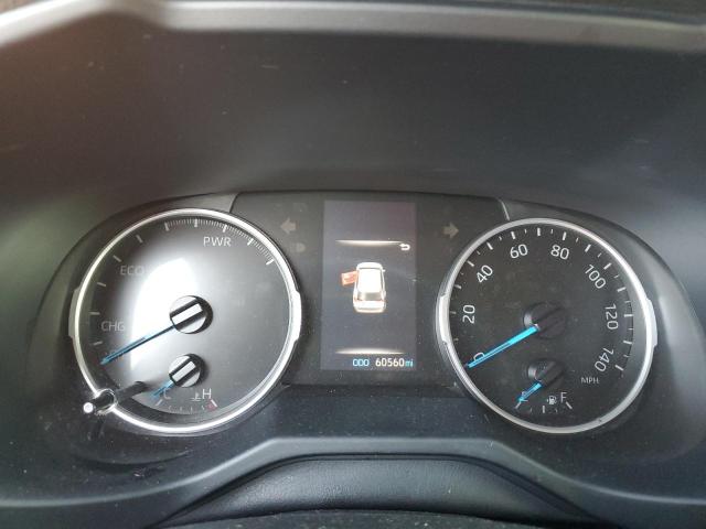 4T3RWRFV9NU064408 - 2022 TOYOTA RAV4 XLE GRAY photo 9