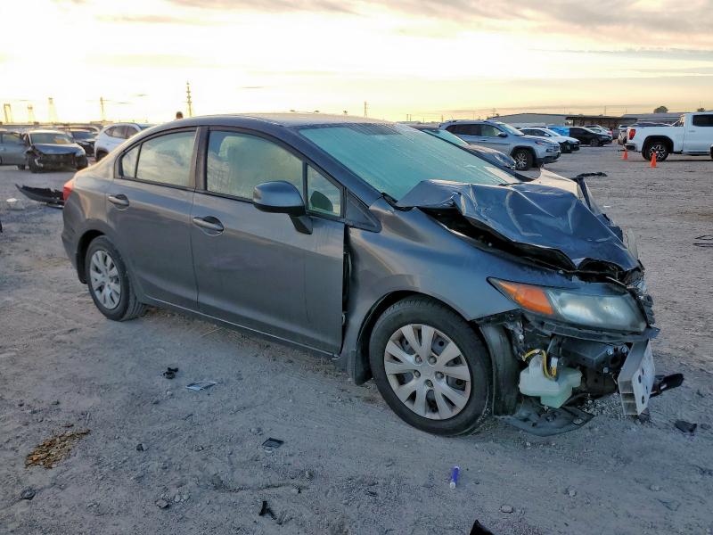 2HGFB2F55CH559922 - 2012 HONDA CIVIC LX Boz foto 4