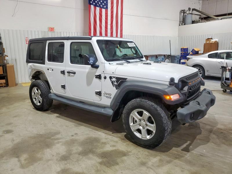 1C4HJXDN0JW215522 - 2018 JEEP WRANGLER U SPORT Blanco foto 4