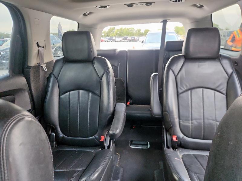 1GKKRTED6BJ414462 - 2011 GMC ACADIA DENALI BLACK photo 10