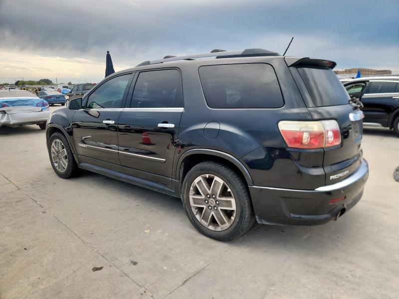 1GKKRTED6BJ414462 - 2011 GMC ACADIA DENALI BLACK photo 2