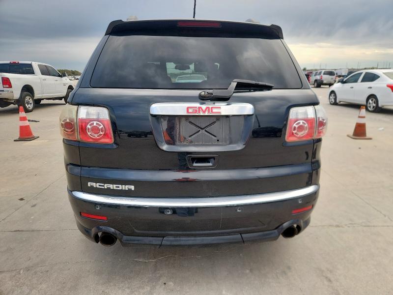 1GKKRTED6BJ414462 - 2011 GMC ACADIA DENALI BLACK photo 6