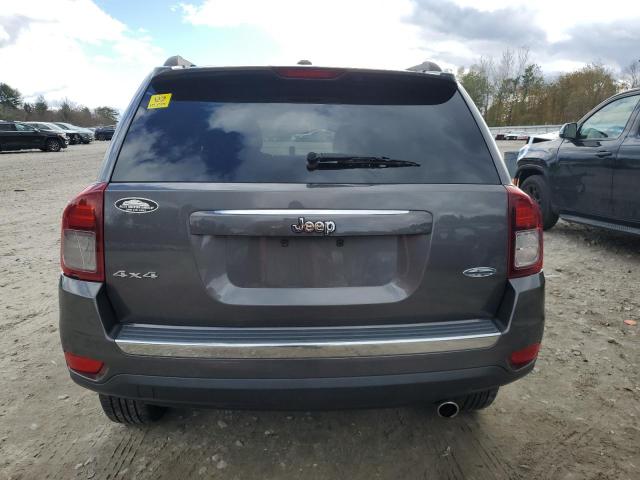 1C4NJDEB4GD789714 - 2016 JEEP COMPASS LATITUDE 灰色 照片 6