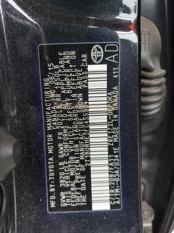 2T1BURHE2FC455934 - 2015 TOYOTA COROLLA L 黑色 照片 24