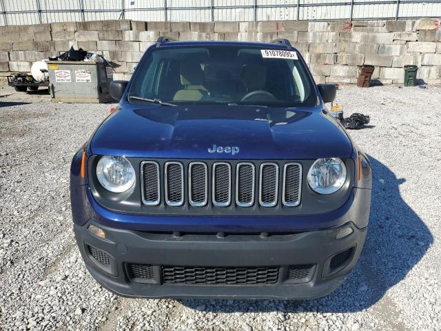 ZACCJBAB2JPJ55454 - 2018 JEEP RENEGADE SPORT BLUE photo 5