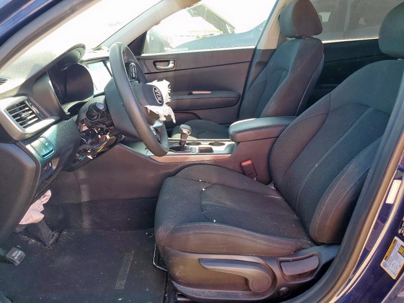 5XXGT4L31KG340424 - 2019 KIA OPTIMA LX Mavi foto 7