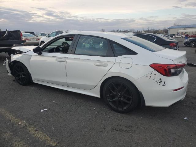2HGFE2F59NH602832 - 2022 HONDA CIVIC SPORT WHITE photo 2