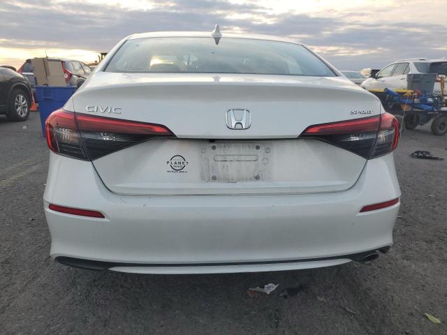 2HGFE2F59NH602832 - 2022 HONDA CIVIC SPORT WHITE photo 6