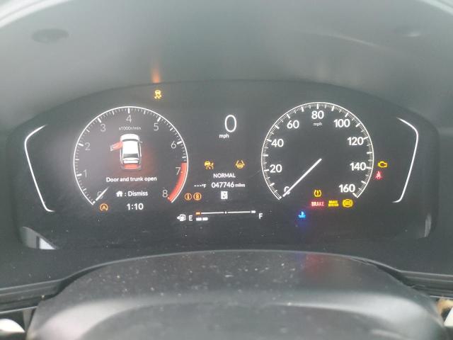 2HGFE2F59NH602832 - 2022 HONDA CIVIC SPORT WHITE photo 9