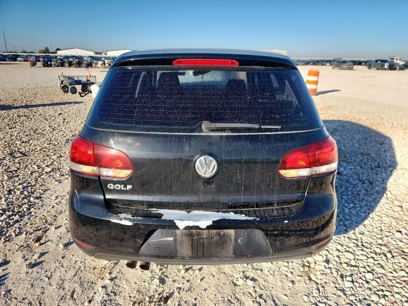 WVWDB7AJ5AW396971 - 2010 VOLKSWAGEN GOLF 黑色 照片 6