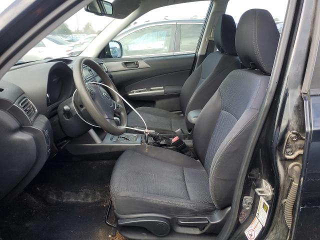 JF2SHABCXDH423840 - 2013 SUBARU FORESTER 2.5X Schwarz Foto 7