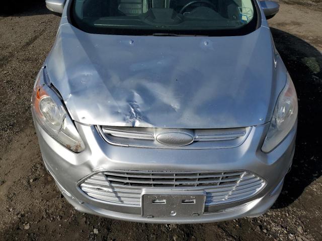 1FADP5CU4FL109745 - 2015 FORD C-MAX PREMIUM SEL SILVER photo 12