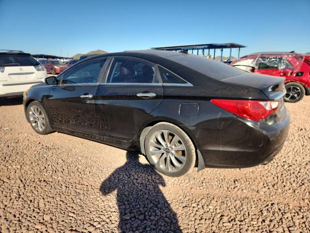 5NPEC4AB8CH455657 - 2012 HYUNDAI SONATA SE Schwarz Foto 2