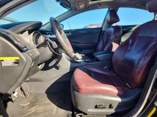 5NPEC4AB8CH455657 - 2012 HYUNDAI SONATA SE Schwarz Foto 7