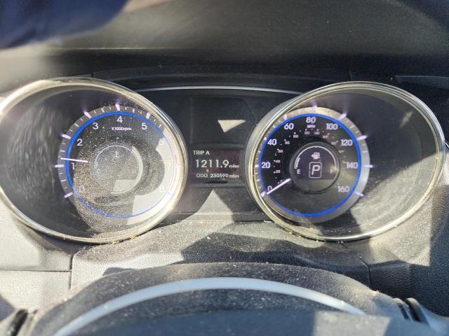 5NPEC4AB8CH455657 - 2012 HYUNDAI SONATA SE Schwarz Foto 9