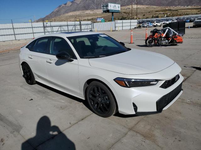 2HGFE4F82SH335504 - 2025 HONDA CIVIC SPORT WHITE photo 4