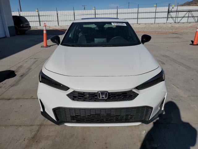 2HGFE4F82SH335504 - 2025 HONDA CIVIC SPORT WHITE photo 5