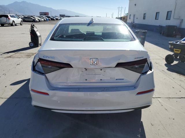 2HGFE4F82SH335504 - 2025 HONDA CIVIC SPORT WHITE photo 6