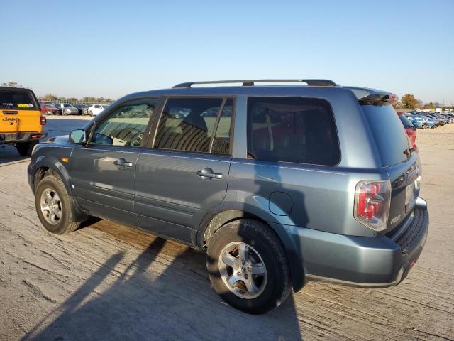 5FNYF18527B014551 - 2007 HONDA PILOT EXL 蓝色 照片 2