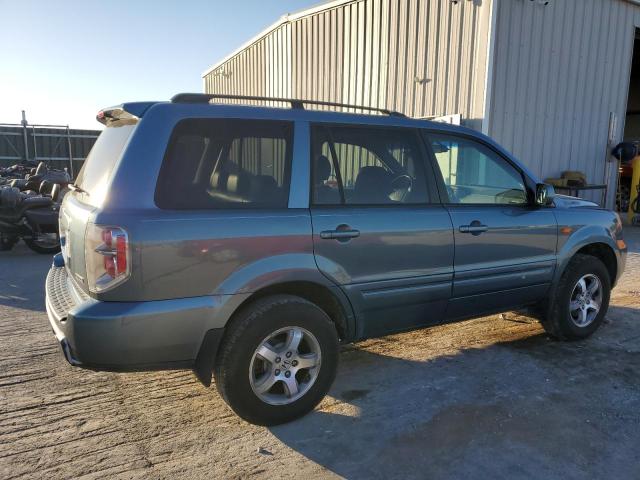 5FNYF18527B014551 - 2007 HONDA PILOT EXL 蓝色 照片 3