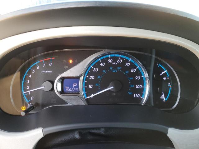 5TDDK3DCXDS059030 - 2013 TOYOTA SIENNA XLE 银色 照片 9