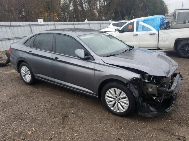 3VWC57BU8KM265530 - 2019 VOLKSWAGEN JETTA S GRAY photo 4