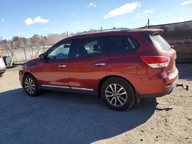 5N1AR2MM0EC716191 - 2014 NISSAN PATHFINDER S 红色 照片 2
