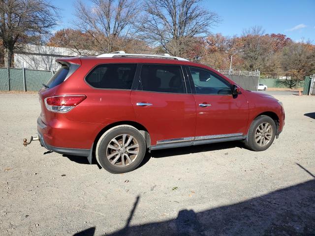 5N1AR2MM0EC716191 - 2014 NISSAN PATHFINDER S 红色 照片 3
