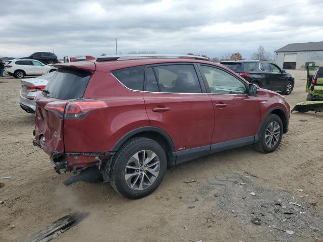 JTMRJREV0JD195718 - 2018 TOYOTA RAV4 HV LE Qırmızı foto 3