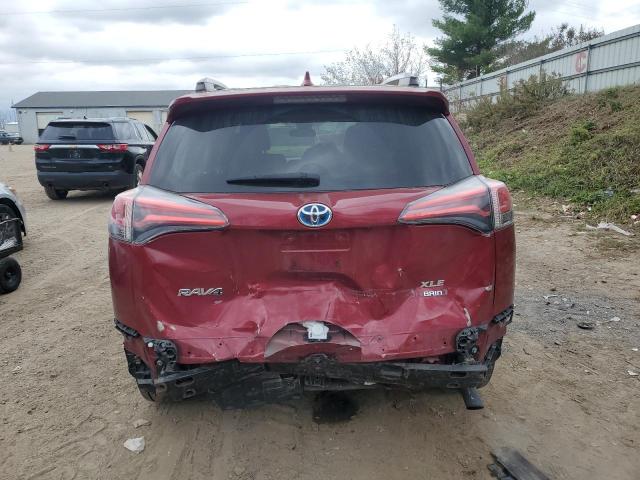 JTMRJREV0JD195718 - 2018 TOYOTA RAV4 HV LE Qırmızı foto 6
