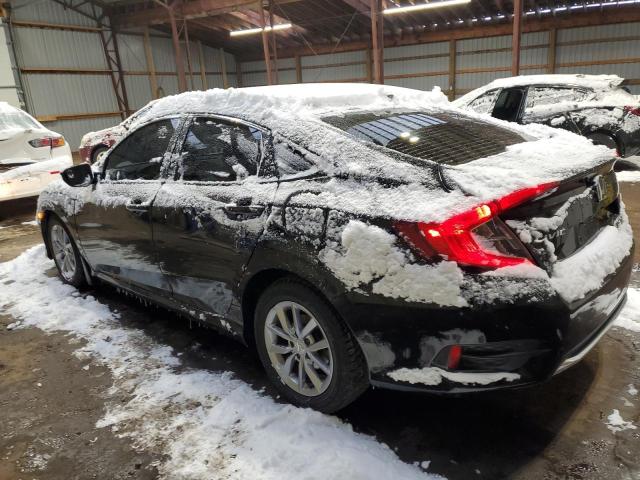 2HGFC2F55MH014964 - 2021 HONDA CIVIC LX BLACK photo 2