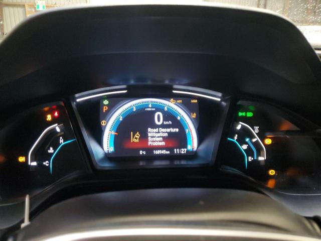 2HGFC2F55MH014964 - 2021 HONDA CIVIC LX BLACK photo 9