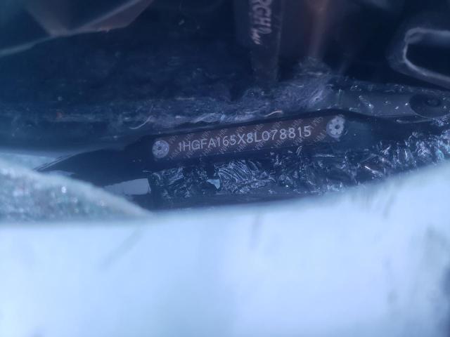 1HGFA165X8L078815 - 2008 HONDA CIVIC LX SILVER photo 12