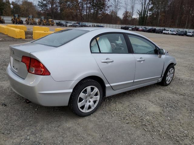 1HGFA165X8L078815 - 2008 HONDA CIVIC LX SILVER photo 3