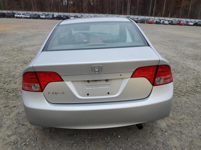 1HGFA165X8L078815 - 2008 HONDA CIVIC LX SILVER photo 6