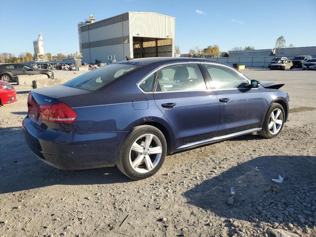 1VWBN7A36DC106109 - 2013 VOLKSWAGEN PASSAT SE ლურჯი ფოტო 3