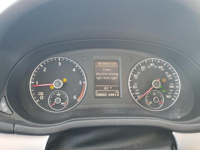 1VWBN7A36DC106109 - 2013 VOLKSWAGEN PASSAT SE ლურჯი ფოტო 9