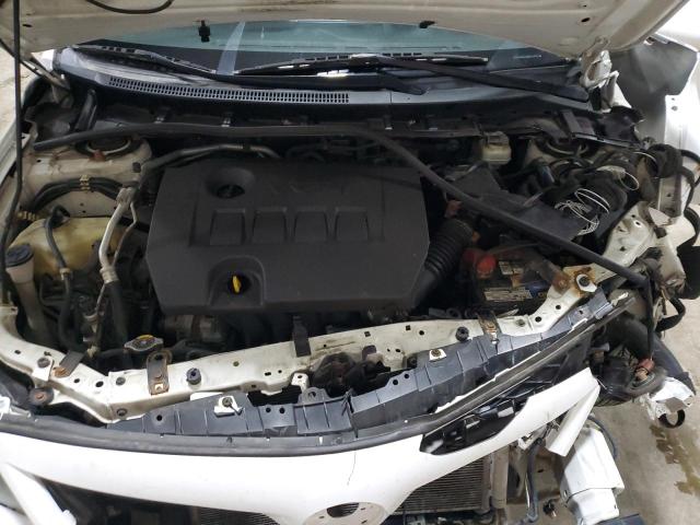 5YFBU4EE0DP121275 - 2013 TOYOTA COROLLA BASE თეთრი ფოტო 11