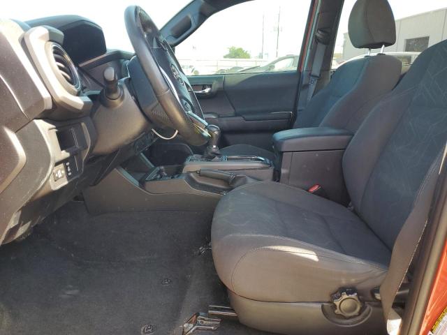 5TFCZ5AN0GX004819 - 2016 TOYOTA TACOMA DOUBLE CAB ORANGE photo 7