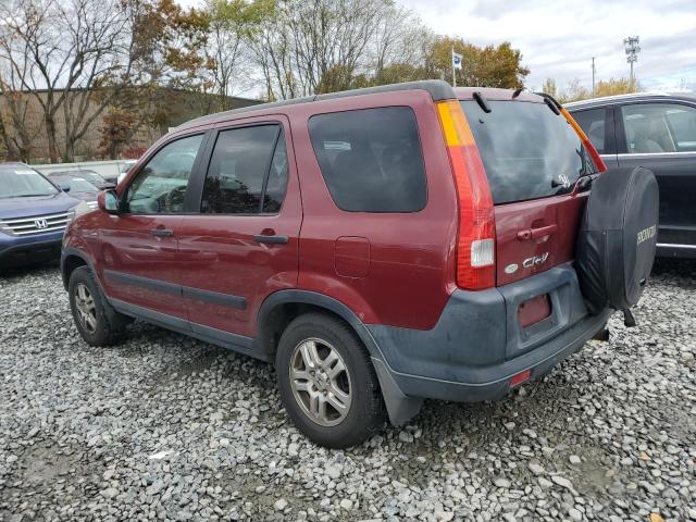 SHSRD78834U219677 - 2004 HONDA CR-V EX BURGUNDY photo 2