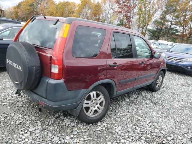 SHSRD78834U219677 - 2004 HONDA CR-V EX BURGUNDY photo 3