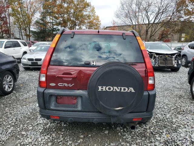 SHSRD78834U219677 - 2004 HONDA CR-V EX BURGUNDY photo 6