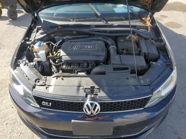 3VW5S7AJ1EM386865 - 2014 VOLKSWAGEN JETTA GLI BLACK photo 11