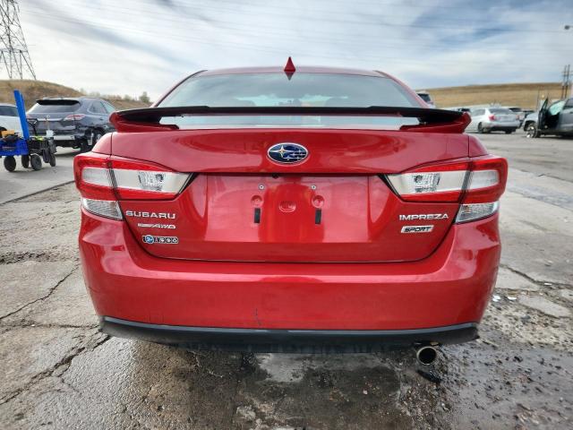 4S3GKAK67J3605911 - 2018 SUBARU IMPREZA SPORT RED photo 6