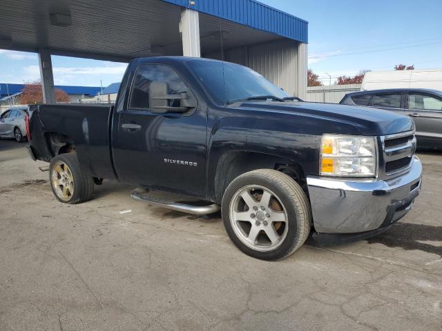 1GCNCPEX2DZ207406 - 2013 CHEVROLET SILVERADO C1500 BLACK photo 4